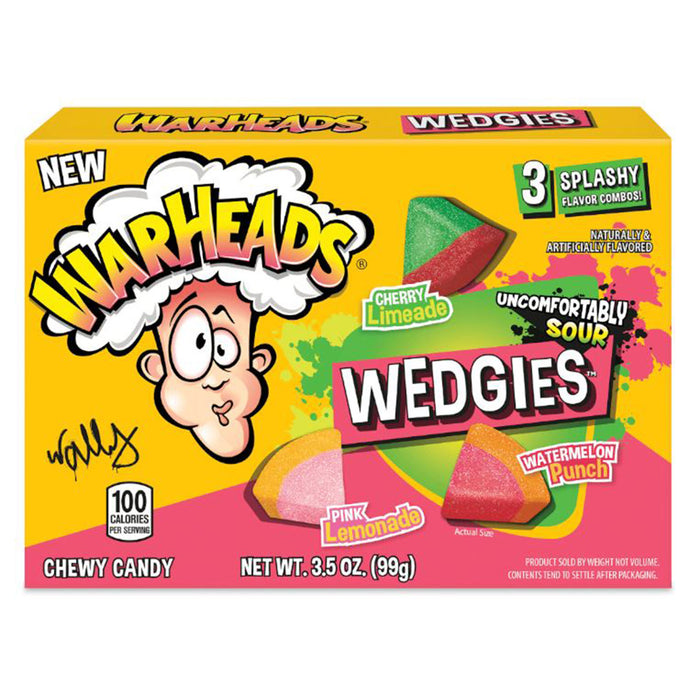 Warheads Wedgies Theatre Box 3.5oz (85g)