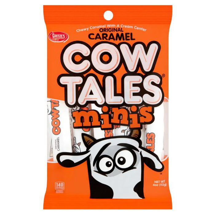 Goetze's Mini Caramel Cow Tales 4oz