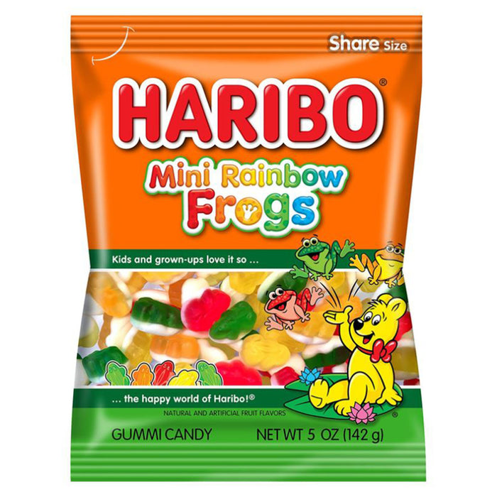 Haribo Mini Rainbow Frogs 142g
