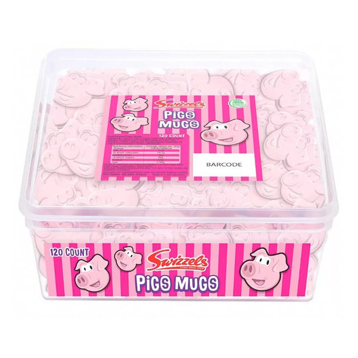 Swizzels Pigs Mugs Tub 576g