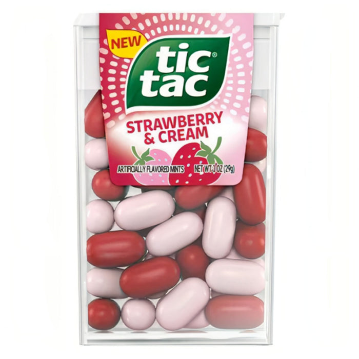 Tic Tac Strawberry & Cream 29g