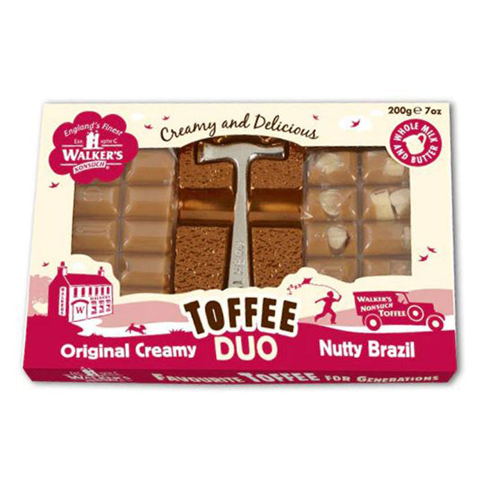 Walkers Toffee Duo Hammer Pack 200g