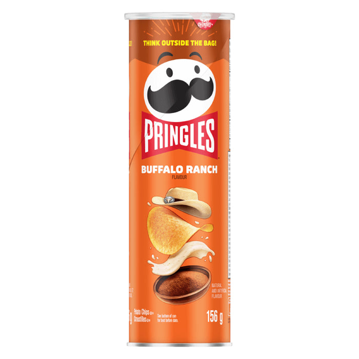 Pringles Buffalo Ranch Flavour Potato Crisps
