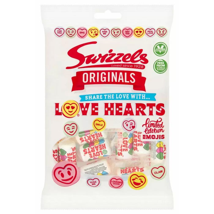 Swizzels Love Hearts Share Bag 127g