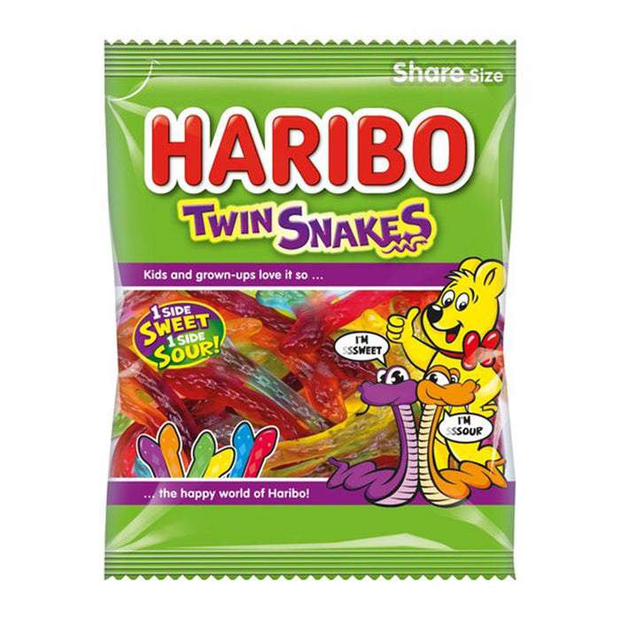 Haribo Twin Snakes (142g)
