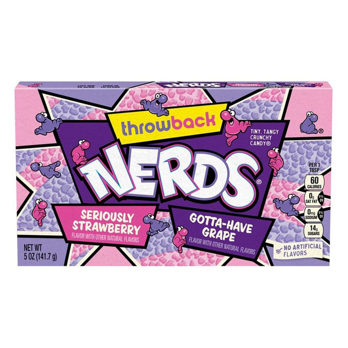 Wonka Nerds Grape & Strawberry Theatre Box