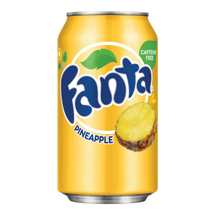 Fanta Pineapple Soda Can 355ml