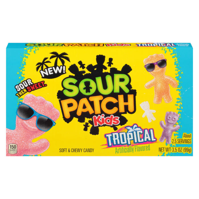 Sour Patch Tropical Theatre Box - 3.5oz (99g)