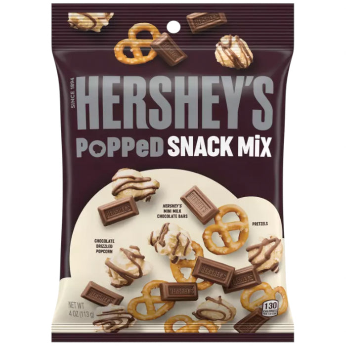 Hershey's Popped Snack Mix 113g