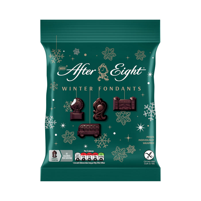 After Eight Winter Fondants Dark Mint Chocolate Bag 57g