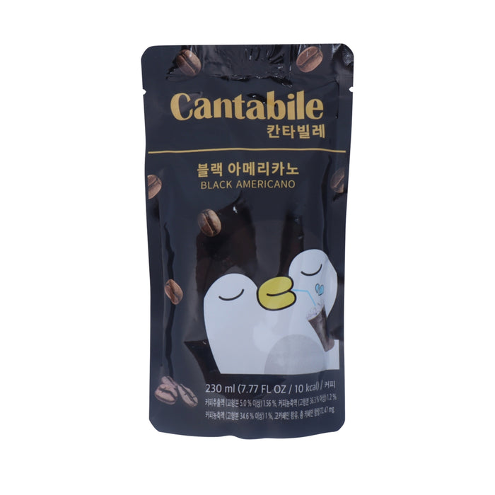 Cantabile Black Americano Pouch 230ml