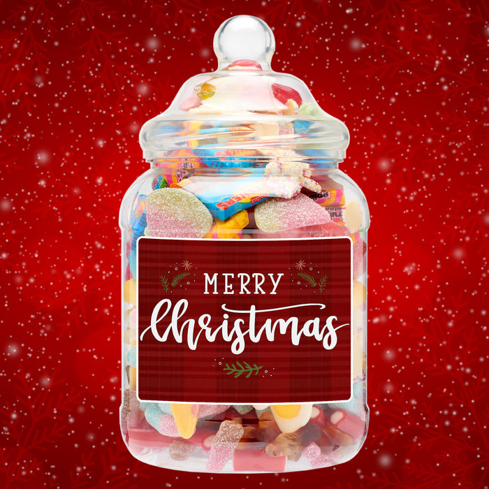 Create Your Own Festive Mega Sweet Jar (20 Fillings)