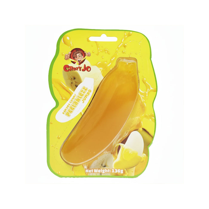 Crazy Jo Peelablezz Jumbo Banana Gummy 136g
