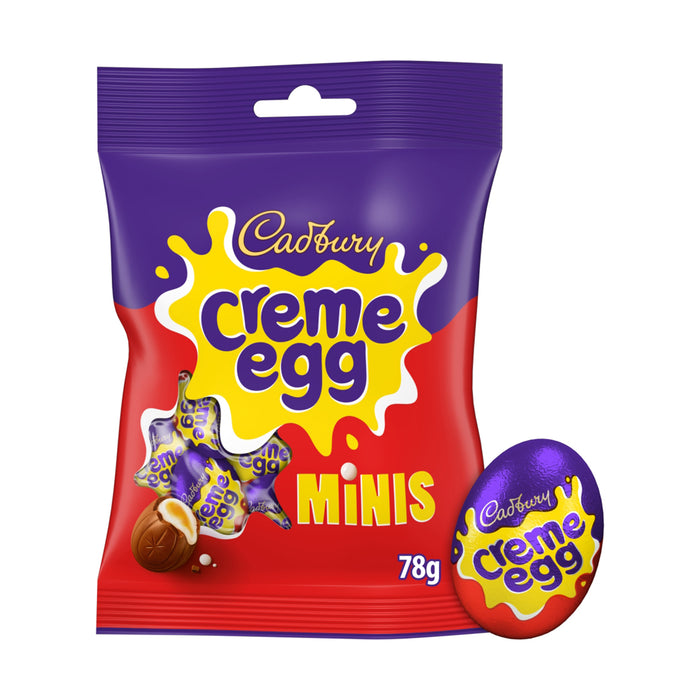 Cadbury Creme Egg Minis Chocolate Bag 78g