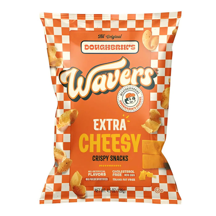 Doughbrik’s Extra Cheesy Wavers Crisps 126g