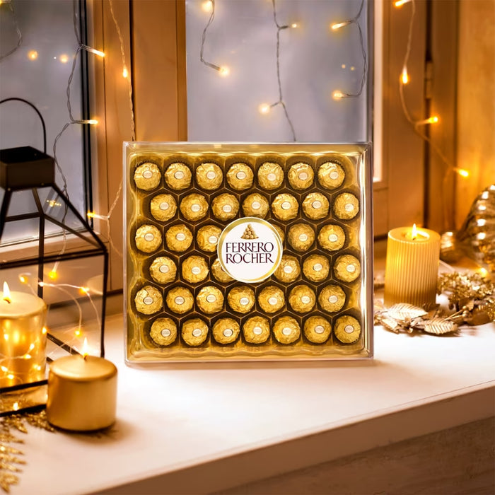 Ferrero Rocher Milk Chocolate Pralines 42 Pieces 525g