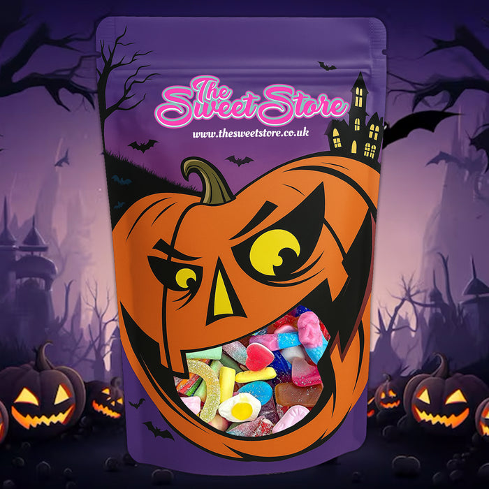 Create Your Own 1kg Halloween Trick or Treat Pouch (20 Fillings)