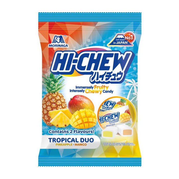 Hi-Chew Tropical Mix Bag 80g