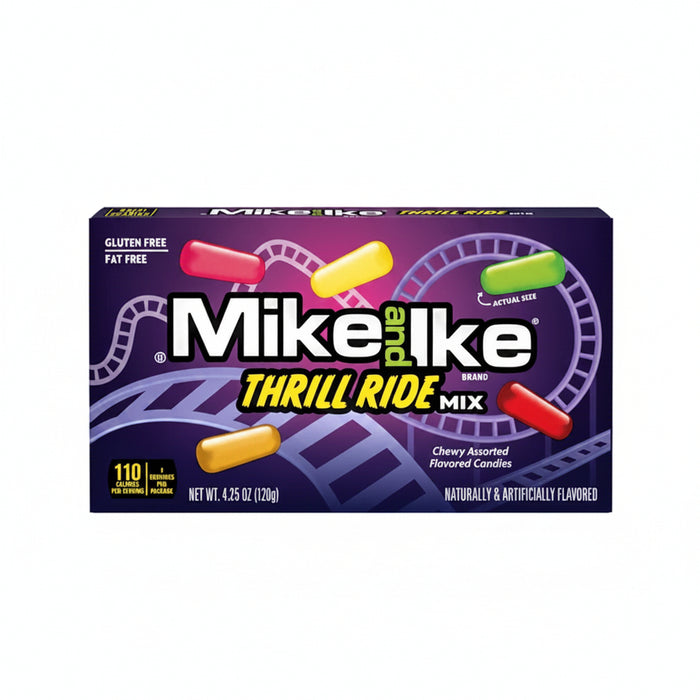 Mike & Ike Thrill Ride Mix Theatre Box 120g