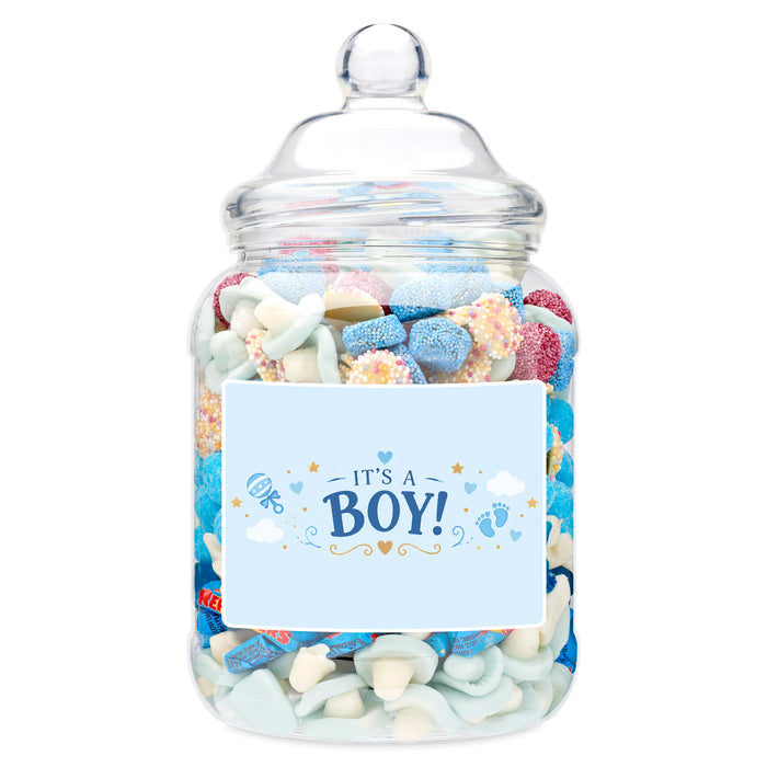 Baby Shower 'It's a boy' Pick & Mix Sweet Mega Jar