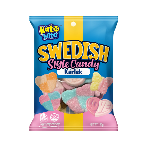 Kato Mito Kärlek Swedish Style Candy 120g