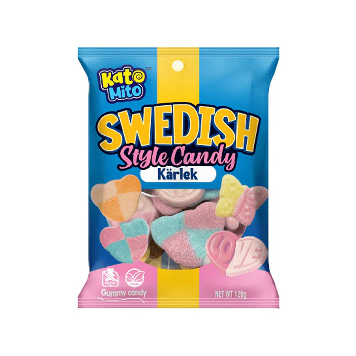 Kato Mito Kärlek Swedish Style Candy 120g