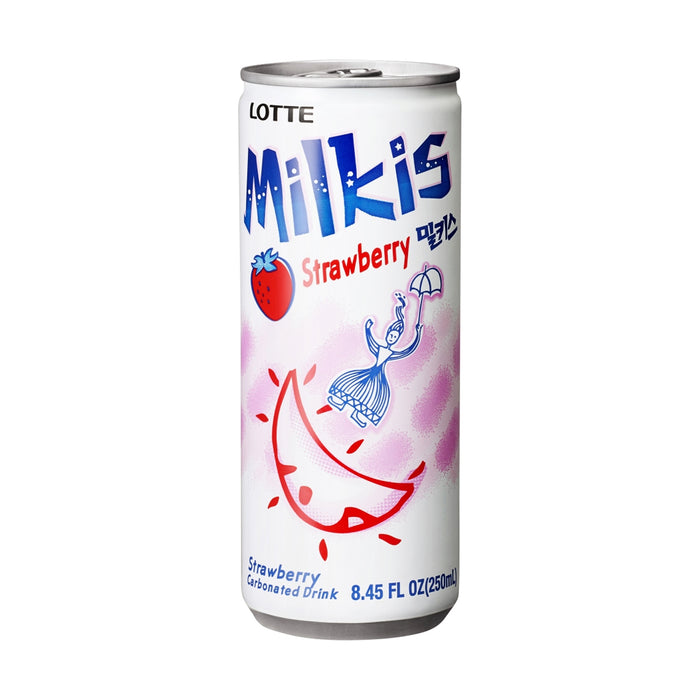 Milkis Strawberry Korean Cream Soda 250ml