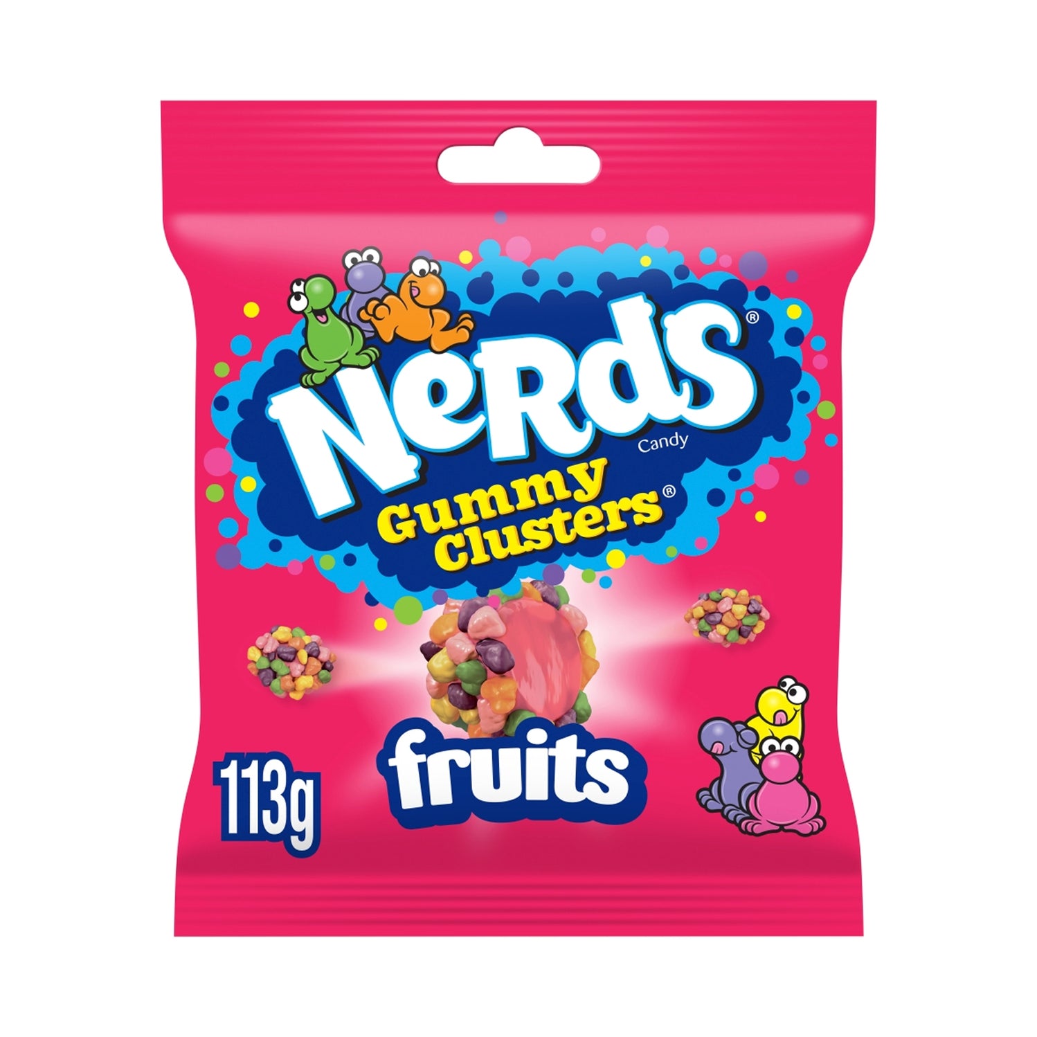 Nerds Gummy Clusters Fruit Flavour Bag 113g — The Sweet Store