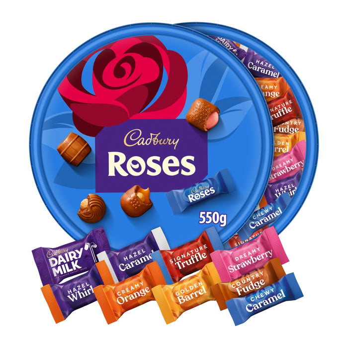 Cadbury Roses Chocolate Assortment Tub 475g