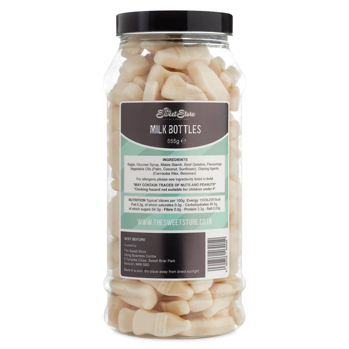 Milk Bottles Sweet Jar