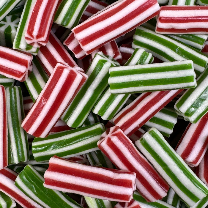 Green & Red Candy Poles
