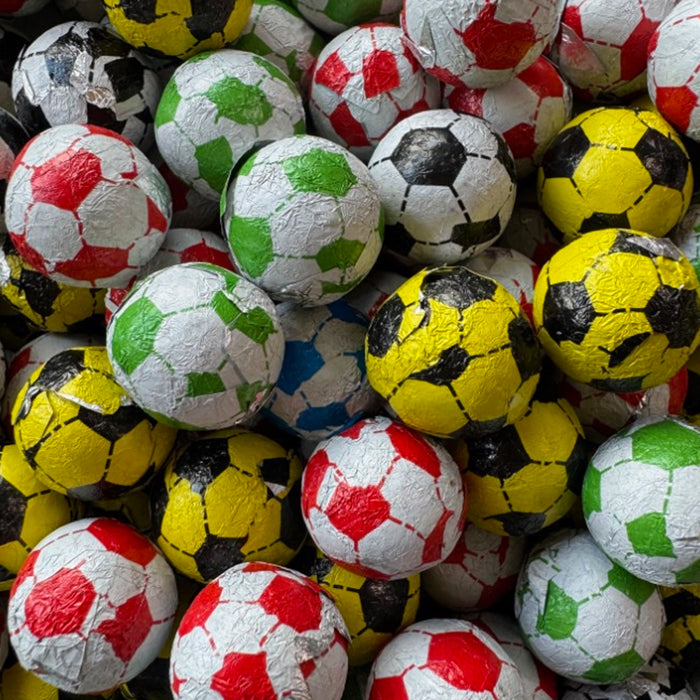 Chocolate Flavour Footballs