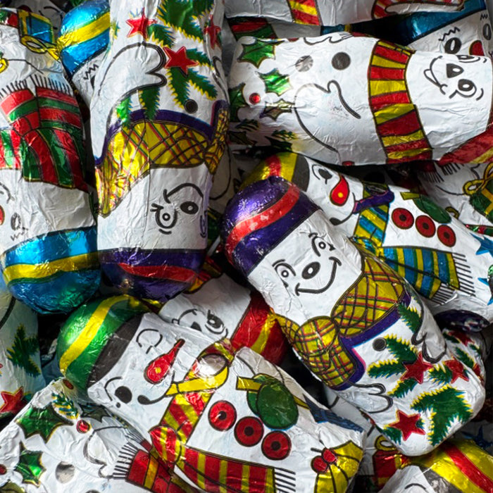 Solid Milk Chocolate Snowmen 500g