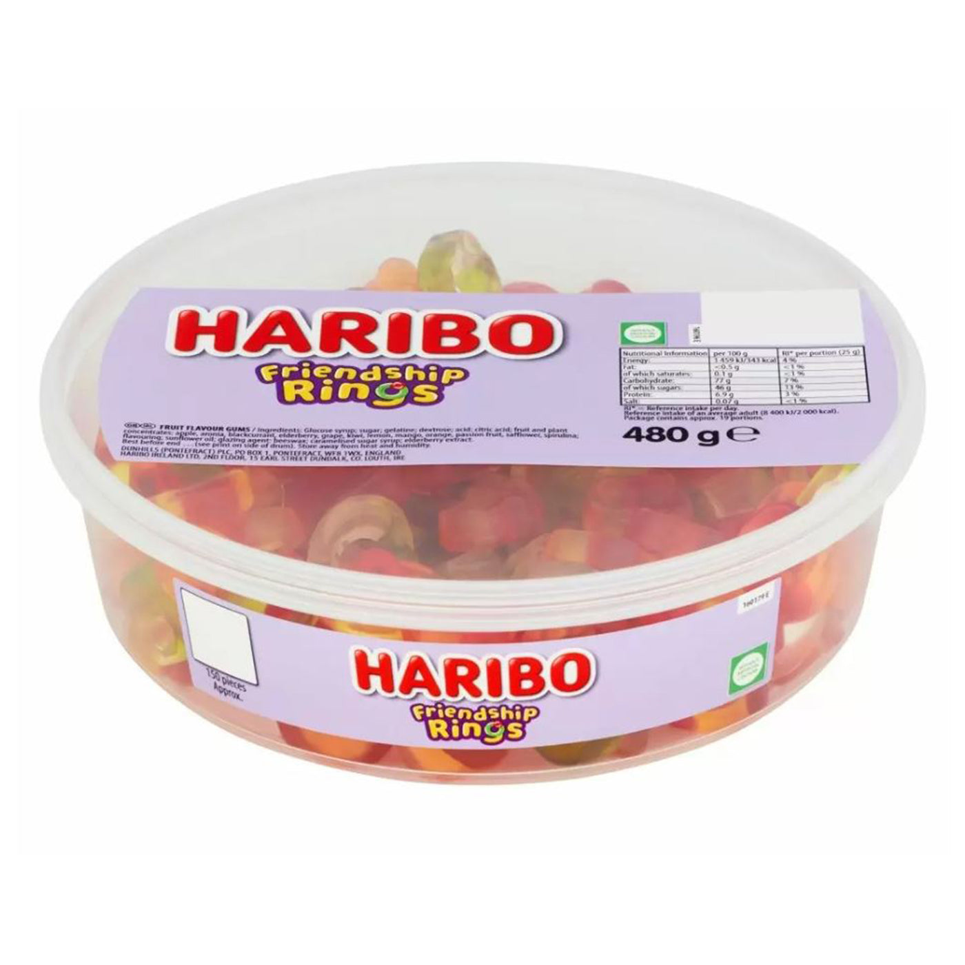 Haribo Friendship Rings 480g — The Sweet Store