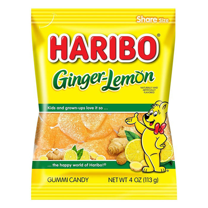 Haribo Ginger Lemon (113g)