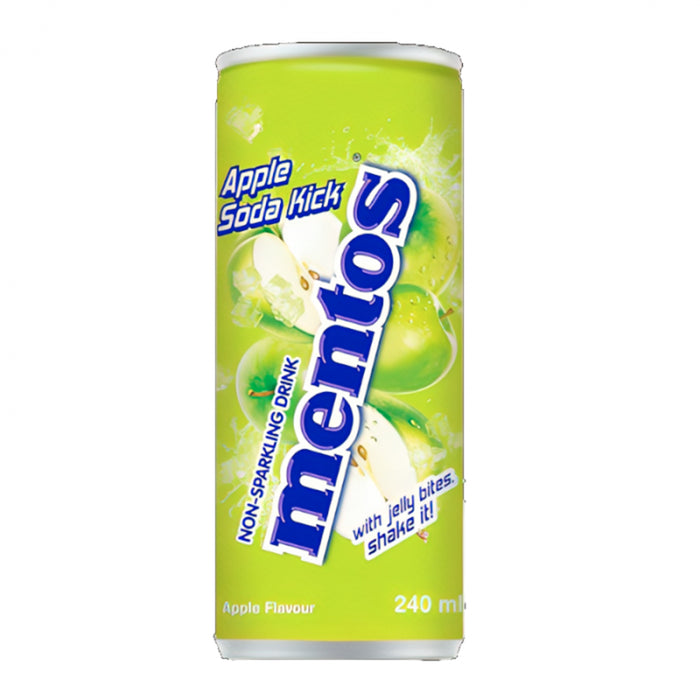 Mentos Apple Soda Kick Can 240ml