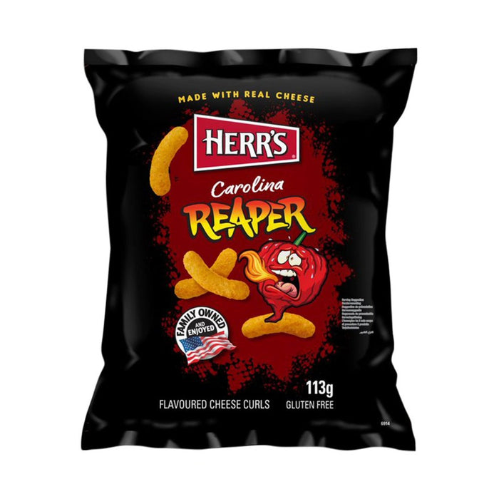 Herrs Carolina Reaper Cheese Curls 113g