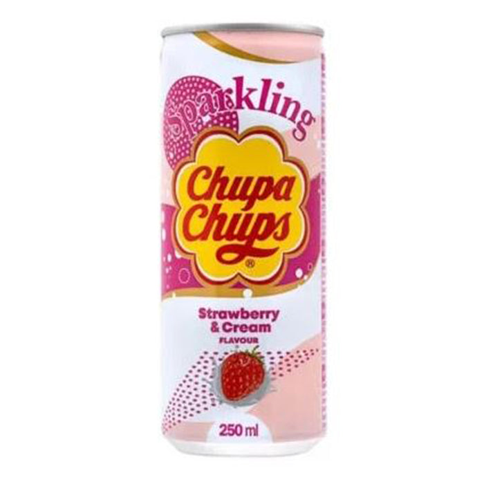 Chupa Chups Strawberry Cream Soda 250ml