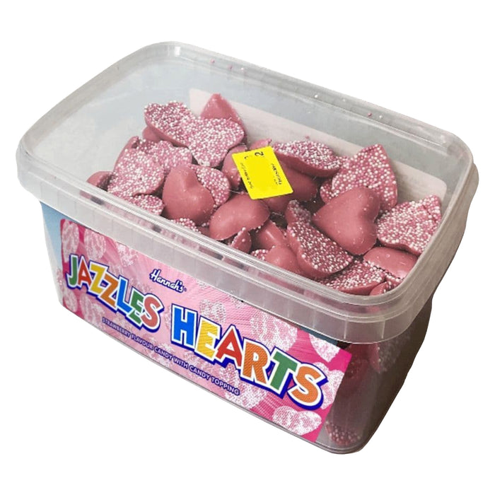 Hannah's Jazzles Hearts 120 Pieces Tub