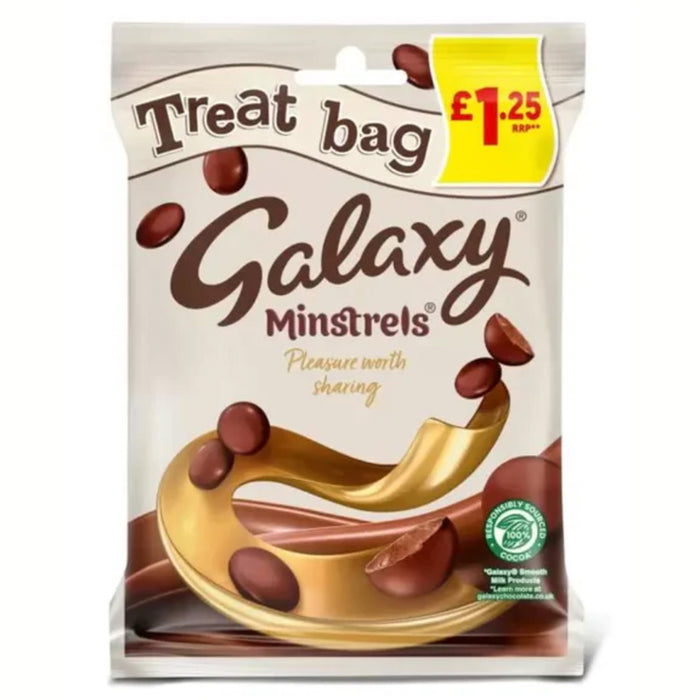 Galaxy Minstrels Chocolate Treat Bags 80g