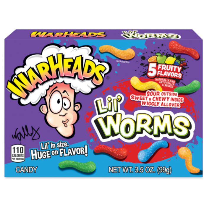 Warheads Lil Worms Theatre Box