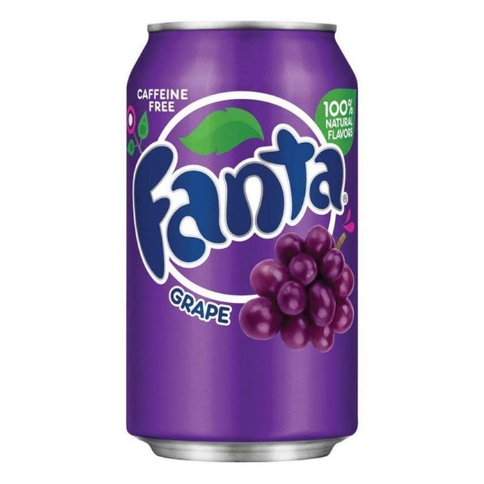 Fanta Grape Soda Can 355ml